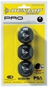 BALLES SQUASH DUNLOP PRO - PACK DE 3