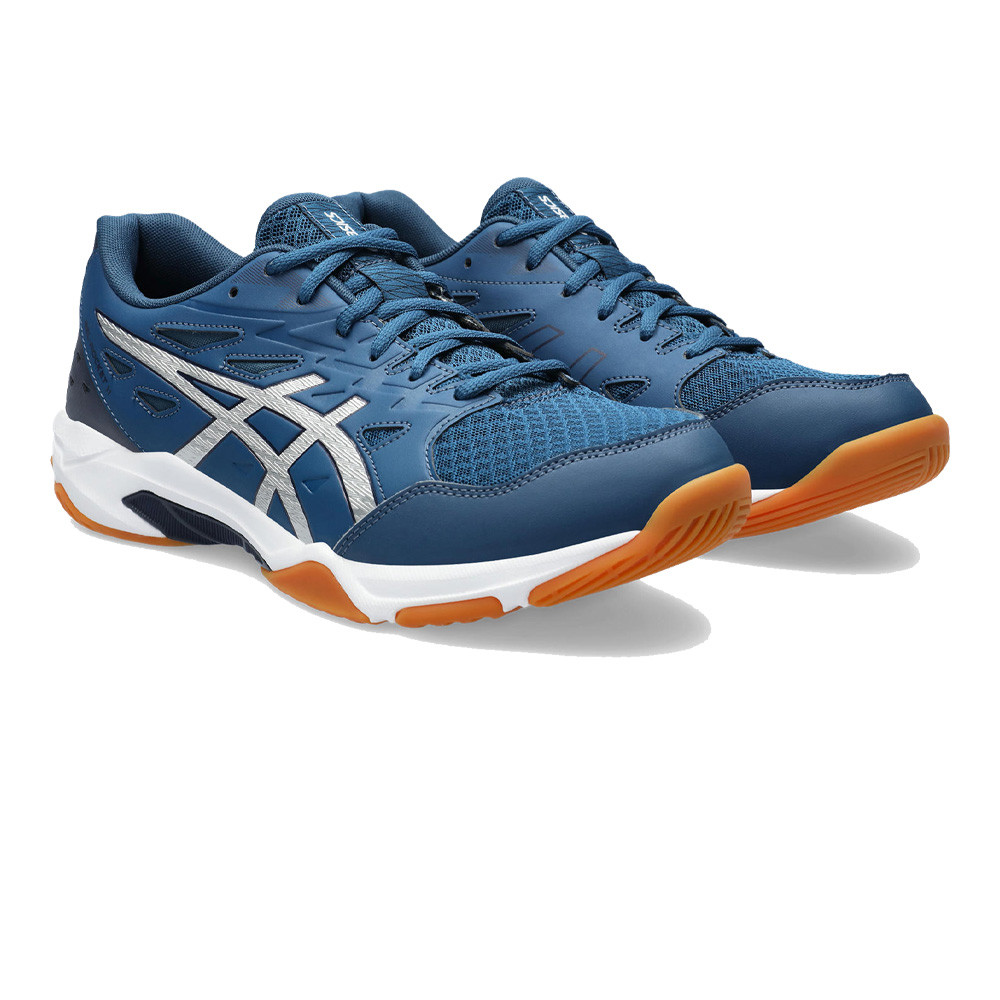 Asics Gel Rocket 11 - Mako Blue / Pure Silver - Squash-/racquetballschoen (42.5)