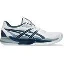 Asics Powerbreak FF - White / Vintage Indigo - Chaussure de Squash / Racquetball
