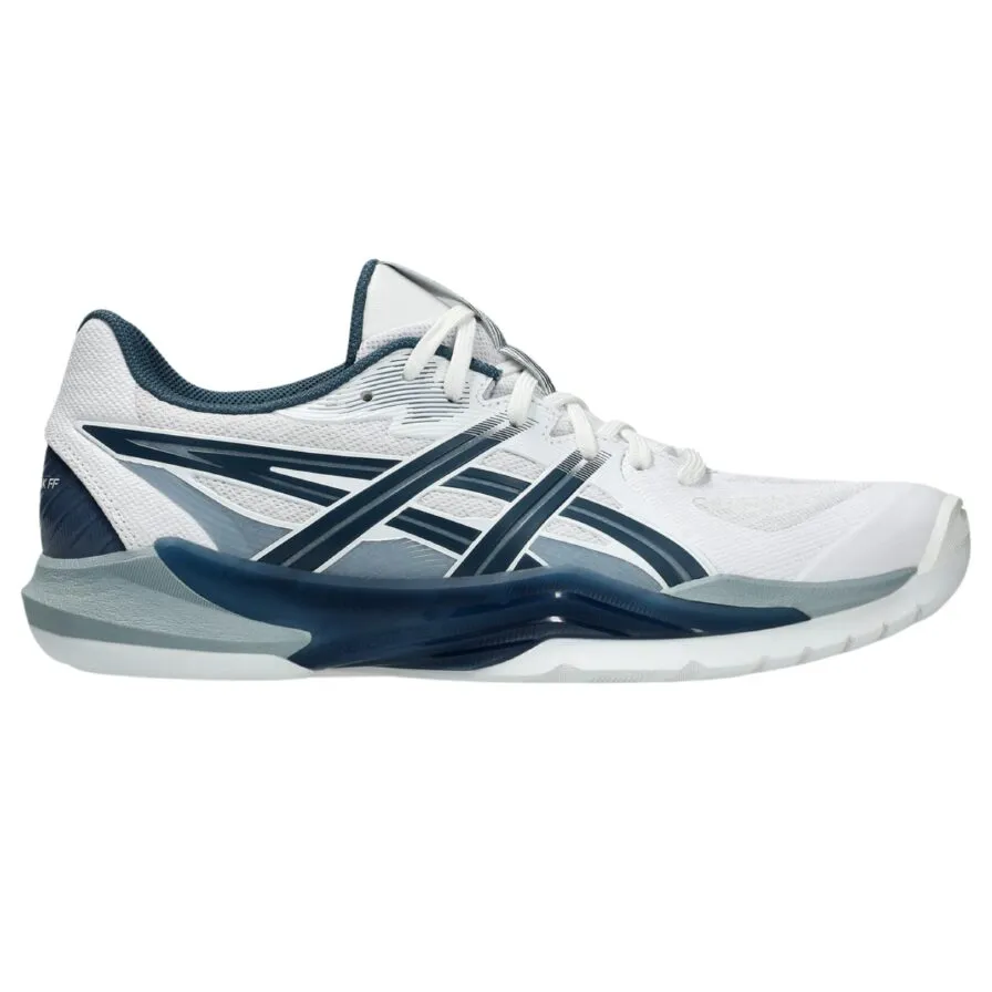Asics Powerbreak FF - Wit / Vintage Indigo - Squash-/racquetballschoen (42)