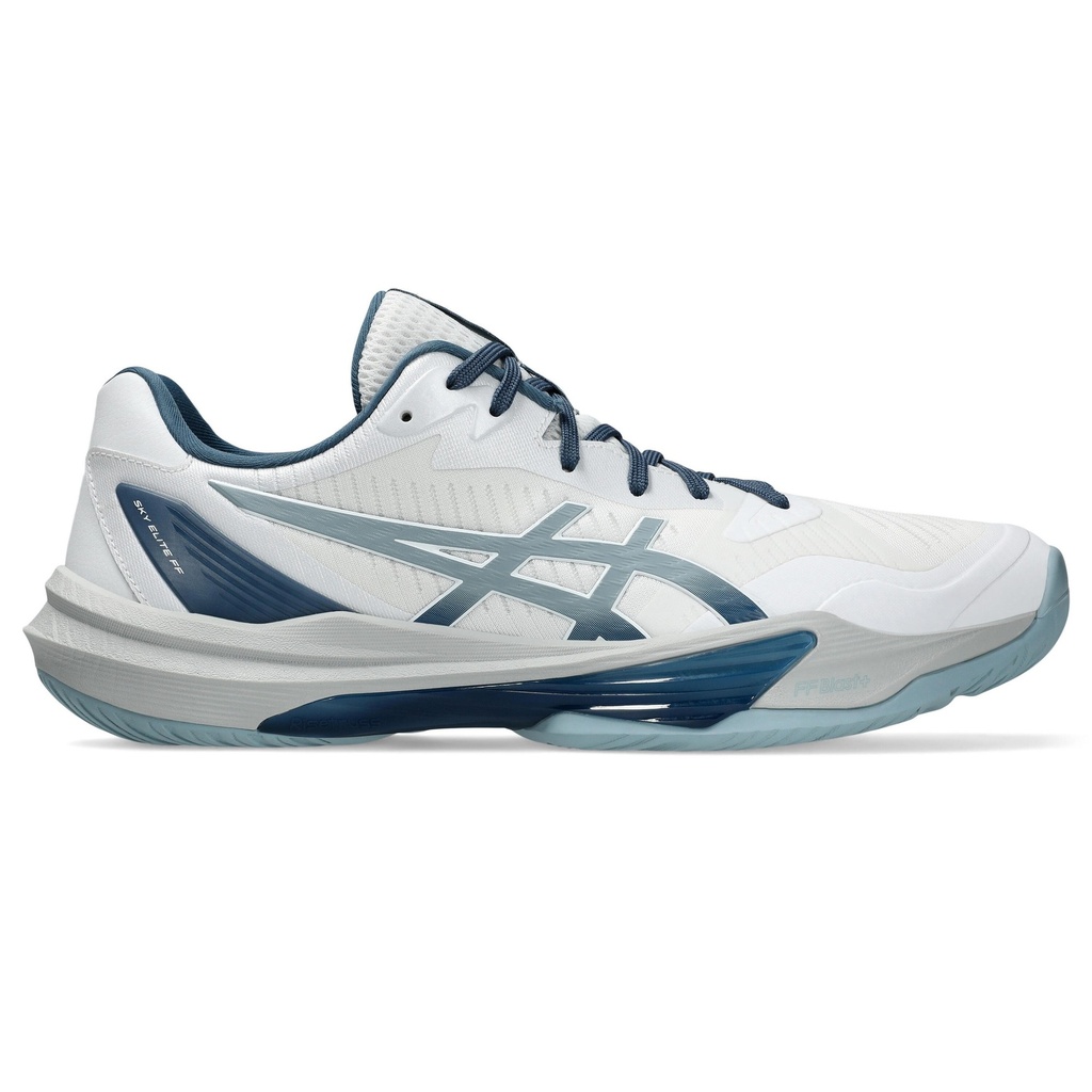 Asics Sky Elite FF 3 - White / Dolphin Grey - Squash / Racquetball Shoe (42)