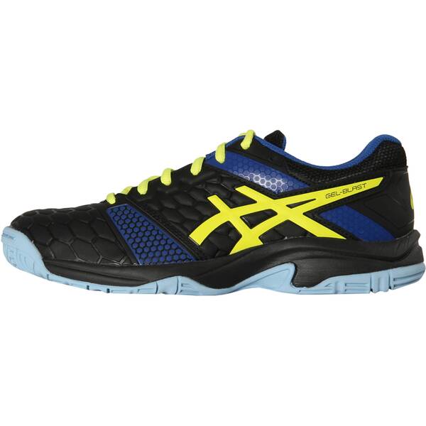 Asics Gel Blast 7 GS - Black / Sour Yuzu - Squash / Racquetball Shoe