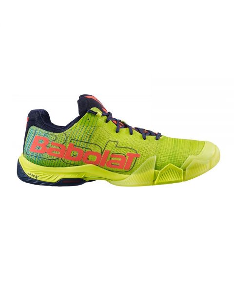 Babolat Jet Premura - Neongele / Zwart - Squash-/racquetballschoen