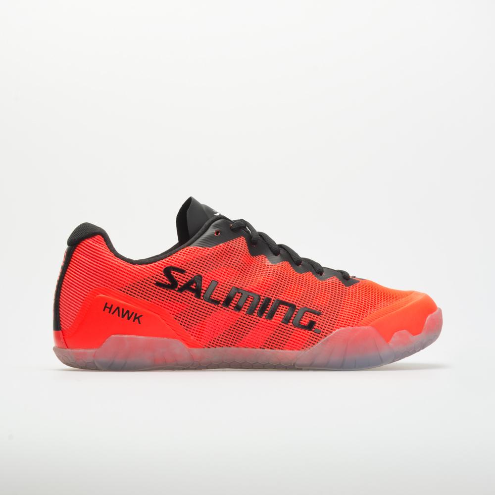 Salming Hawk - Zwart / Lava Red - Squash-/racquetballschoen