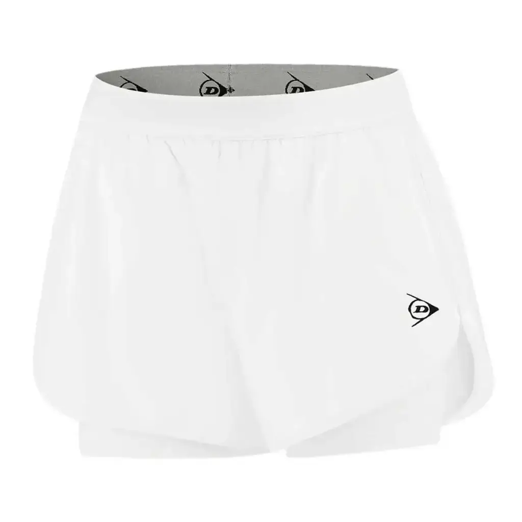 DUNLOP CLUB SHORT WOMEN - BLANC