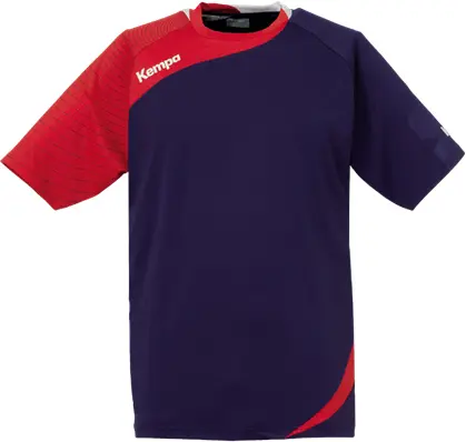 Kempa Circle Shirt - Marineblauw / Rood