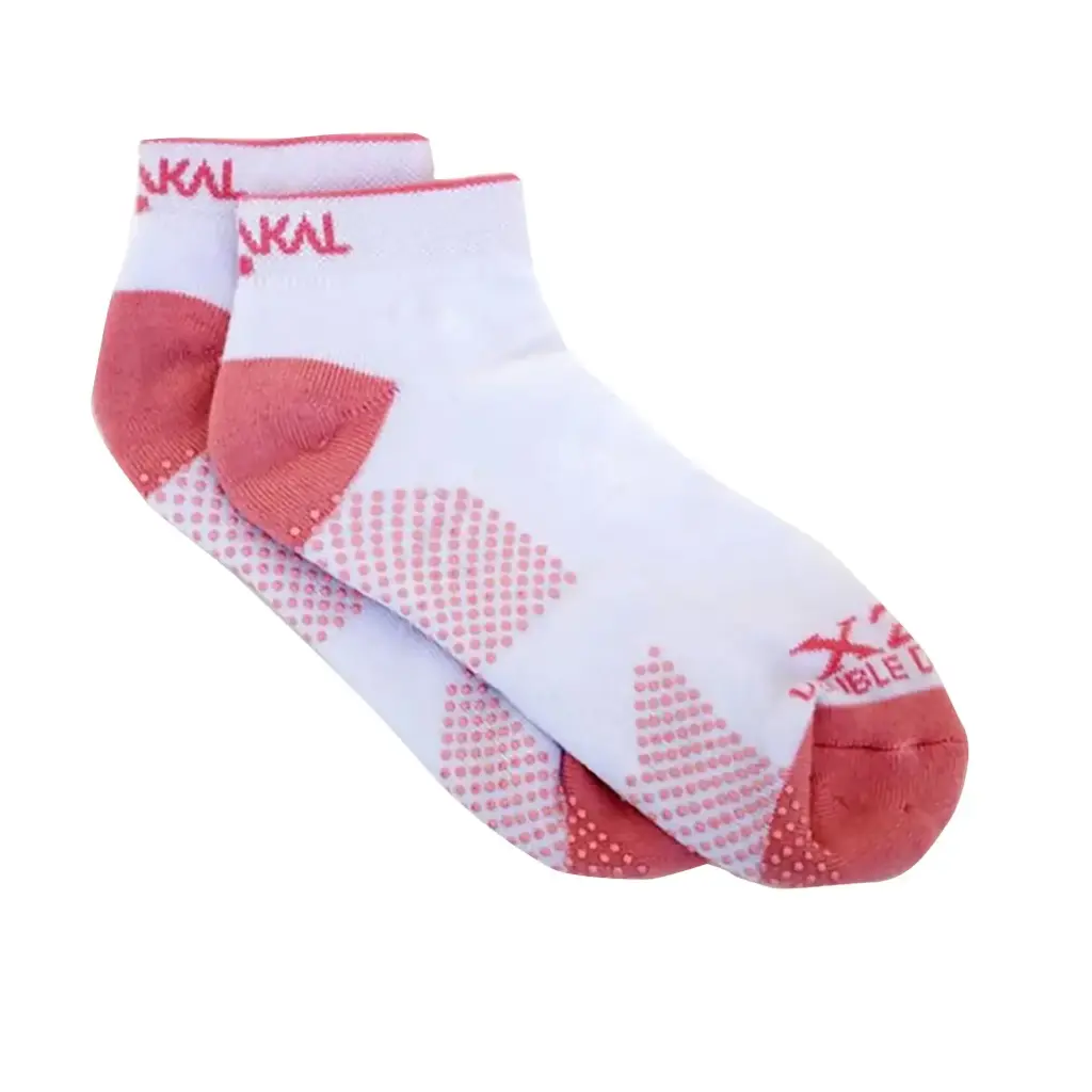 Karakal X2+ Trainer - Rose / Blanc - 1 Paire de Chaussette