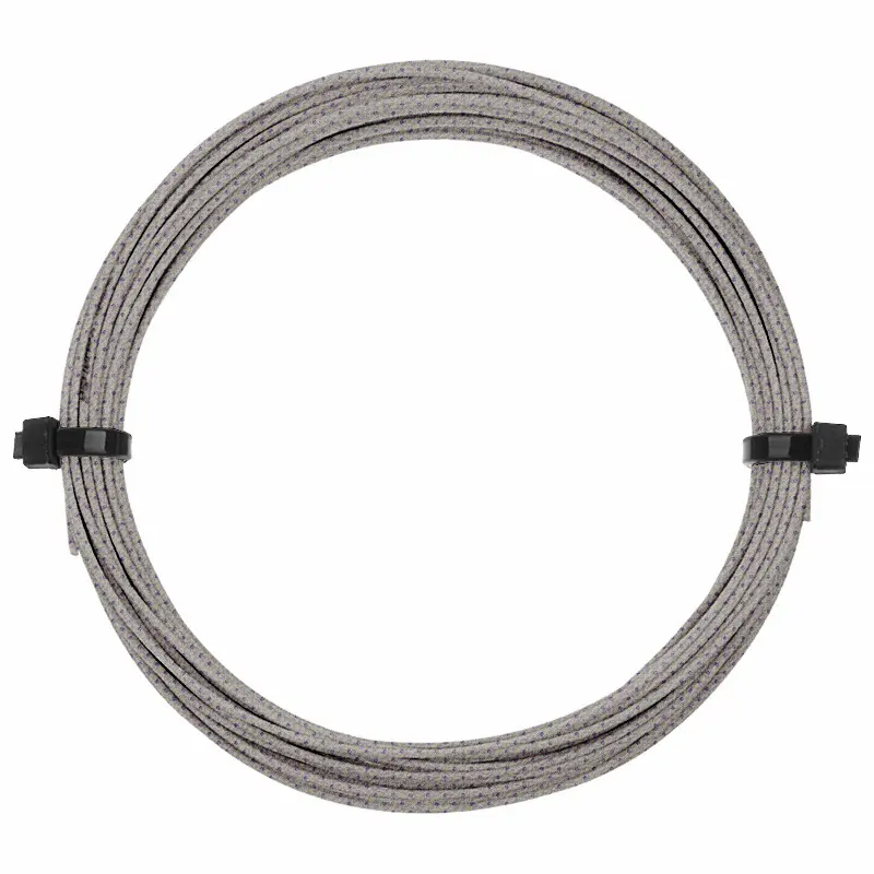 Ashaway SuperNick XL Ti 17 1.25mm - Gris - Bobine Cordage de Squash 10m en vrac