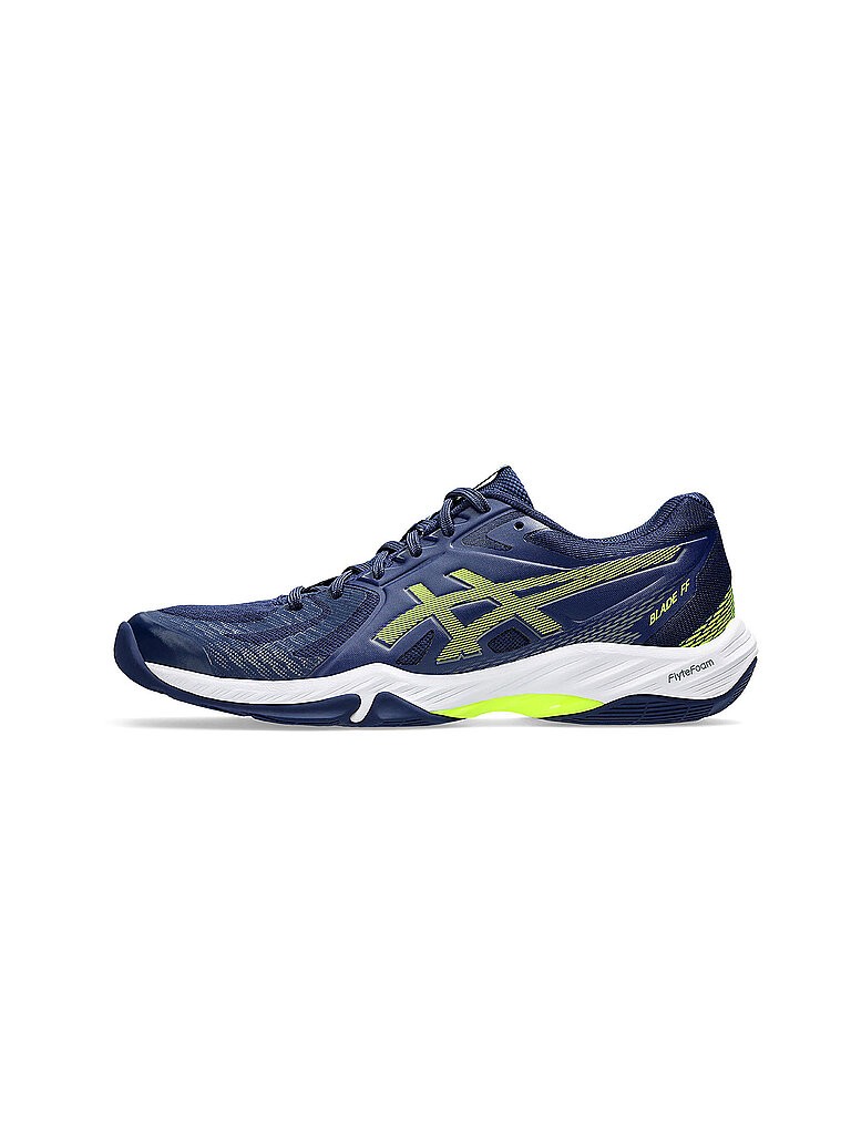 Asics Blade FF - Blue Expanse / Safety Yellow - Squash / Racquetball Shoe (40.5)