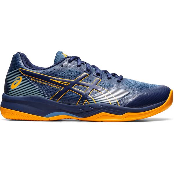 Asics Gel Court Hunter 2 - Azure / Deep Ocean - Squash / Racquetball Shoe