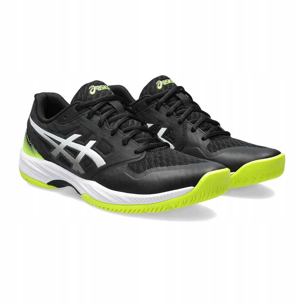 Asics Gel Court Hunter 3 - Zwart / Wit - Squash-/racquetballschoen (43.5)