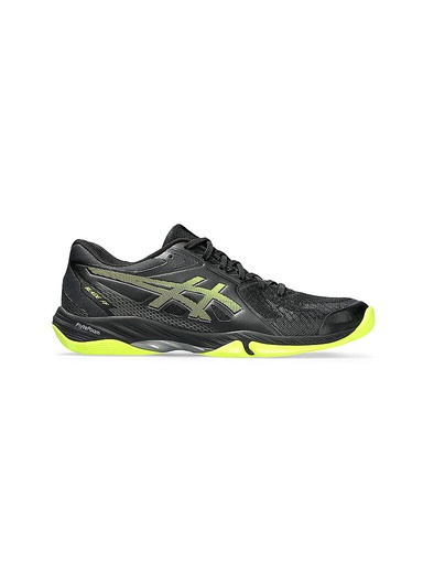 Asics Blade FF - Black / Yellow Safety - Squash / Racquetball Shoe