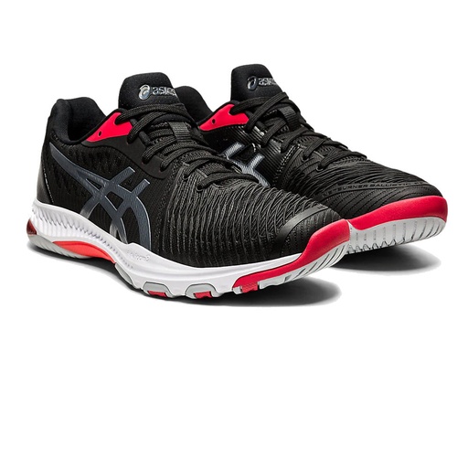 Asics Netburner Ballistic FF 2 - Black / Carrier Grey - Squash / Racquetball Shoe