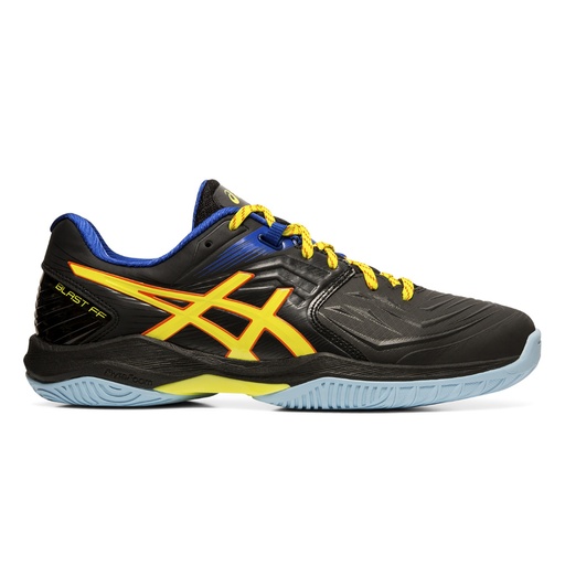 Asics Blast FF - Black / Sour Yuzu - Chaussure de Squash / Racquetball