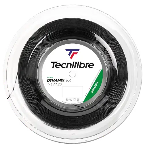 Tecnifibre 305 17L/1.20mm - Noir - Bobine Cordage de Squash 200m