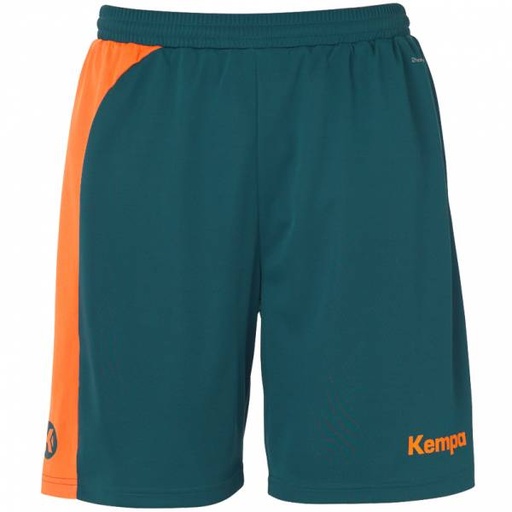 KEMPA PEAK SHORTS - PETROL / ORANGE